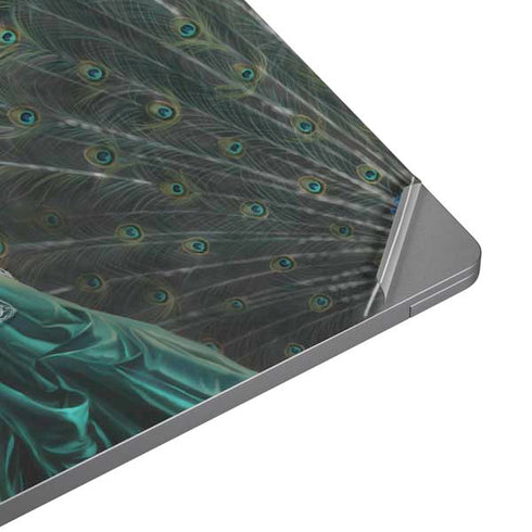 Woman with Peacocks by Nene Thomas Universal Laptop 13in (10.6 x 7.6in) Skin